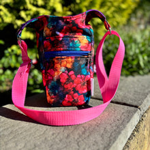 Load image into Gallery viewer, H20 - Water Bottle Shoulder Bag - Watercolour Floral