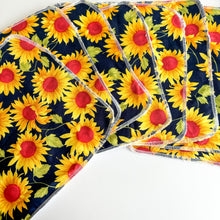 Load image into Gallery viewer, Reusable Kitchen Towels (Pack of 8) - Sunflowers