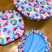 Load image into Gallery viewer, Reusable Cotton Bowl Covers – Set of 3 (XL, Large, Medium) - Aztech Print
