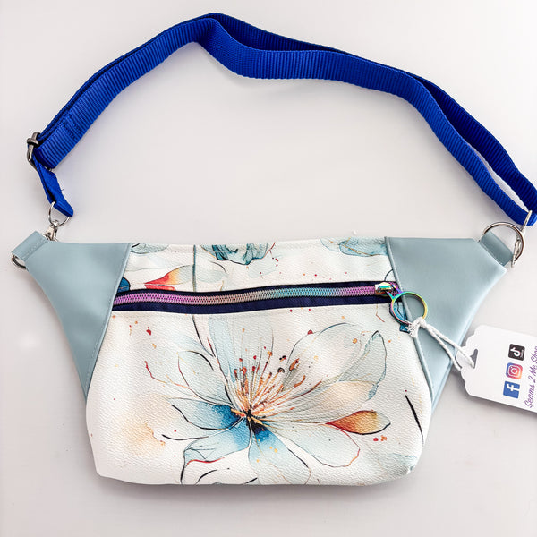 Bum bag - Blue Floral