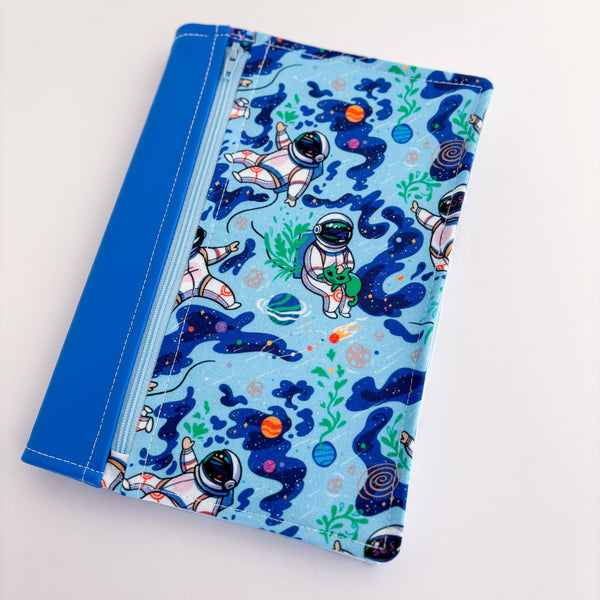 Fabric Notebook Cover A5 - Space Man