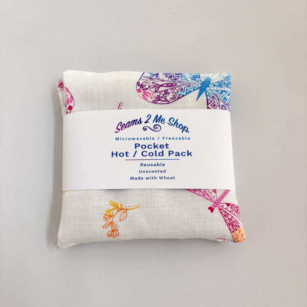 Pocket Warmers Hot Pack / Cold Packs - Small - Butterflies - Unscented