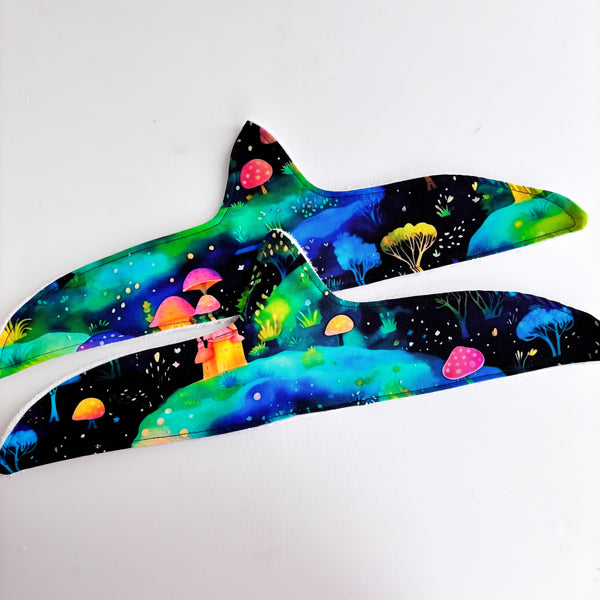 Under Boob Sweat Busters / Bra Liners (Pack of 2) 18” Fantasy Forest