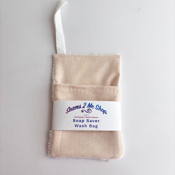 2 in 1 Exfoliating Soap Saver - Nude Spots