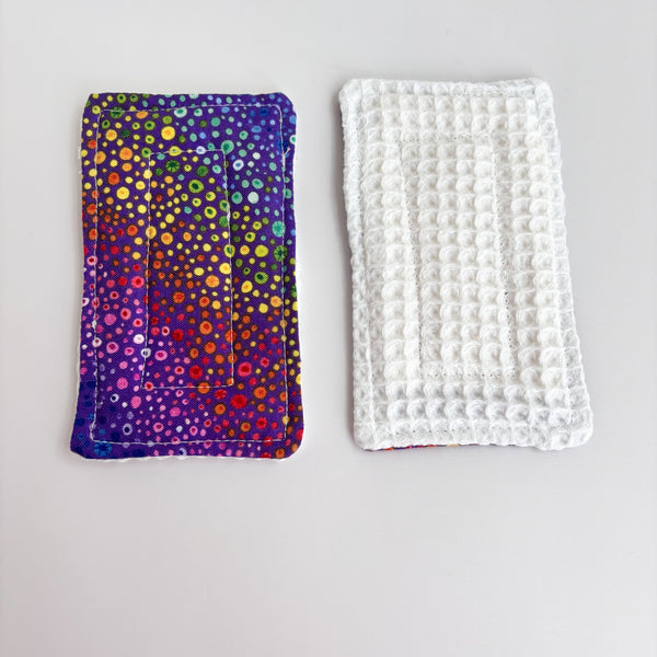 Eco Sponges (Pack of 2) - Purple circles