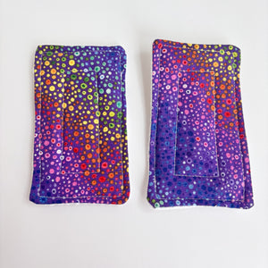 Eco Sponges (Pack of 2) - Purple circles