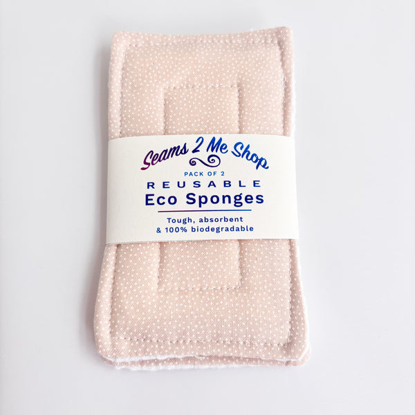 Eco Sponges (Pack of 2) - Nude Spots