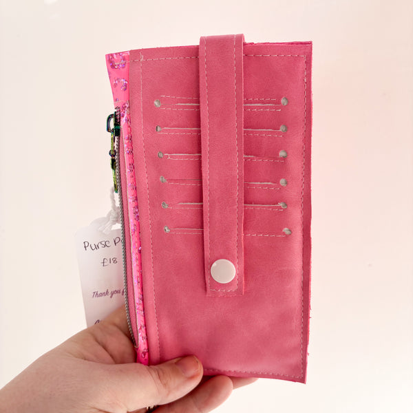 Purse Pal - Pink Leopard Print