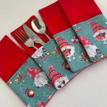 Load image into Gallery viewer, Christmas Themed Cutlery Holders (Pack of 4) - Gonks