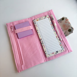 Take Note Organiser - Pink Floral