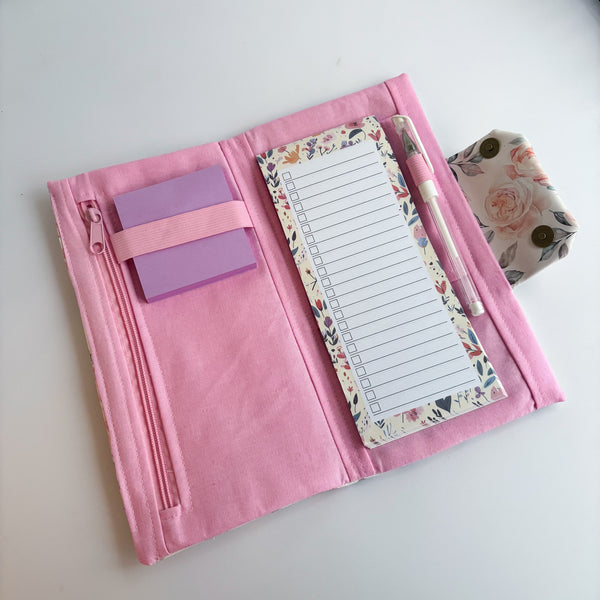 Take Note Organiser - Pink Floral