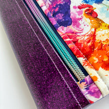 Load image into Gallery viewer, Fabric Notebook Cover A5 - Chickens