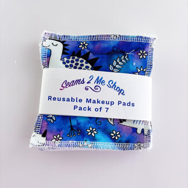 Reusable Makeup Remover Wipes (Pack of 7) -  Dinos