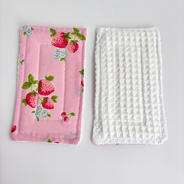 Eco Sponges (Pack of 2) - Strawberries