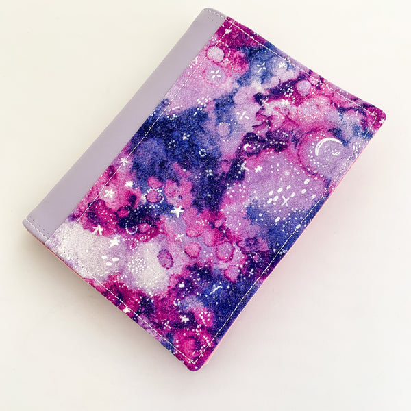 Fabric Notebook Cover A6 - Galaxy