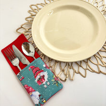 Load image into Gallery viewer, Christmas Themed Cutlery Holders (Pack of 4) - Gonks