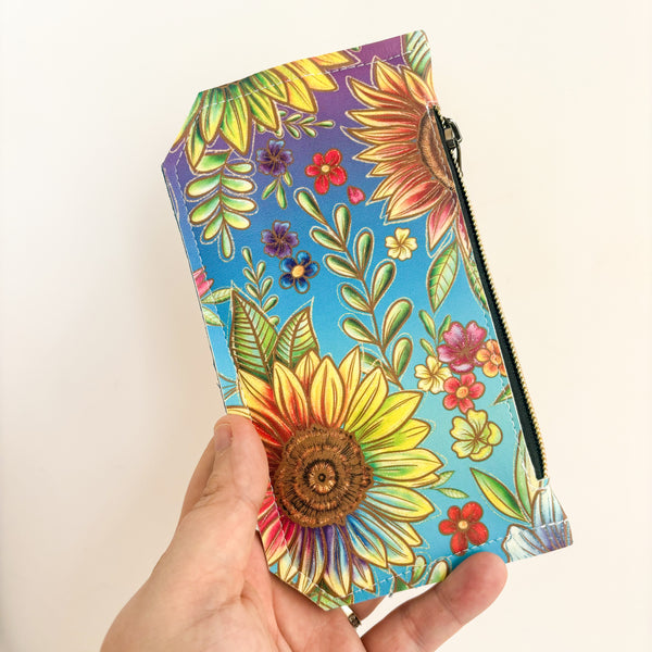 Imperfectly Imperfect - Purse Pal - Sunflowers
