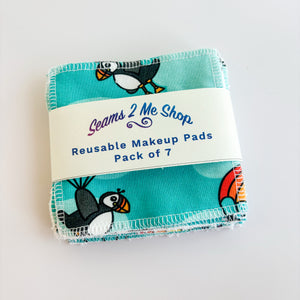 Reusable Makeup Remover Wipes (Pack of 7) -  Puffins