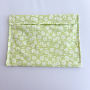 Snack Bag -  Large - Lily Pads