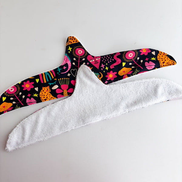Under Boob Sweat Busters / Bra Liners (Pack of 2) 18” Cheetahs