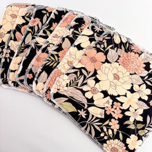 Load image into Gallery viewer, Reusable Kitchen Towels (Pack of 8) -Black Floral