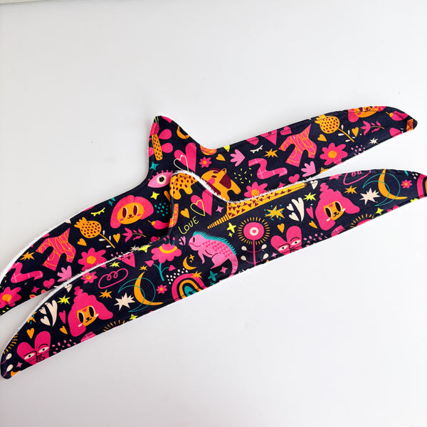 Under Boob Sweat Busters / Bra Liners (Pack of 2) 21” Cheetahs