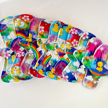 Load image into Gallery viewer, Premium Cloth Sanitary Pad (with Zorb®) -  8 -12&quot; - Colourful Ducks