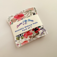 Load image into Gallery viewer, Reusable Makeup Remover Wipes (Pack of 7) -  Pretty Pinks